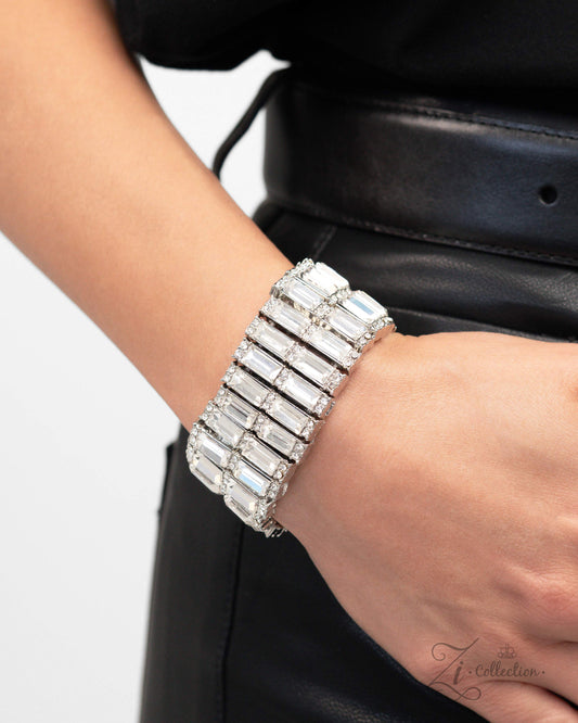 Ambitious Arrangement White Zi Collection Bracelet - Jewelry by Bretta