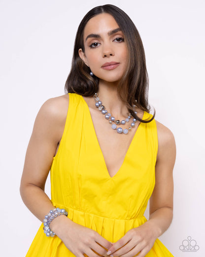 Beaded Benefit Blue Necklace - Jewelry by Bretta