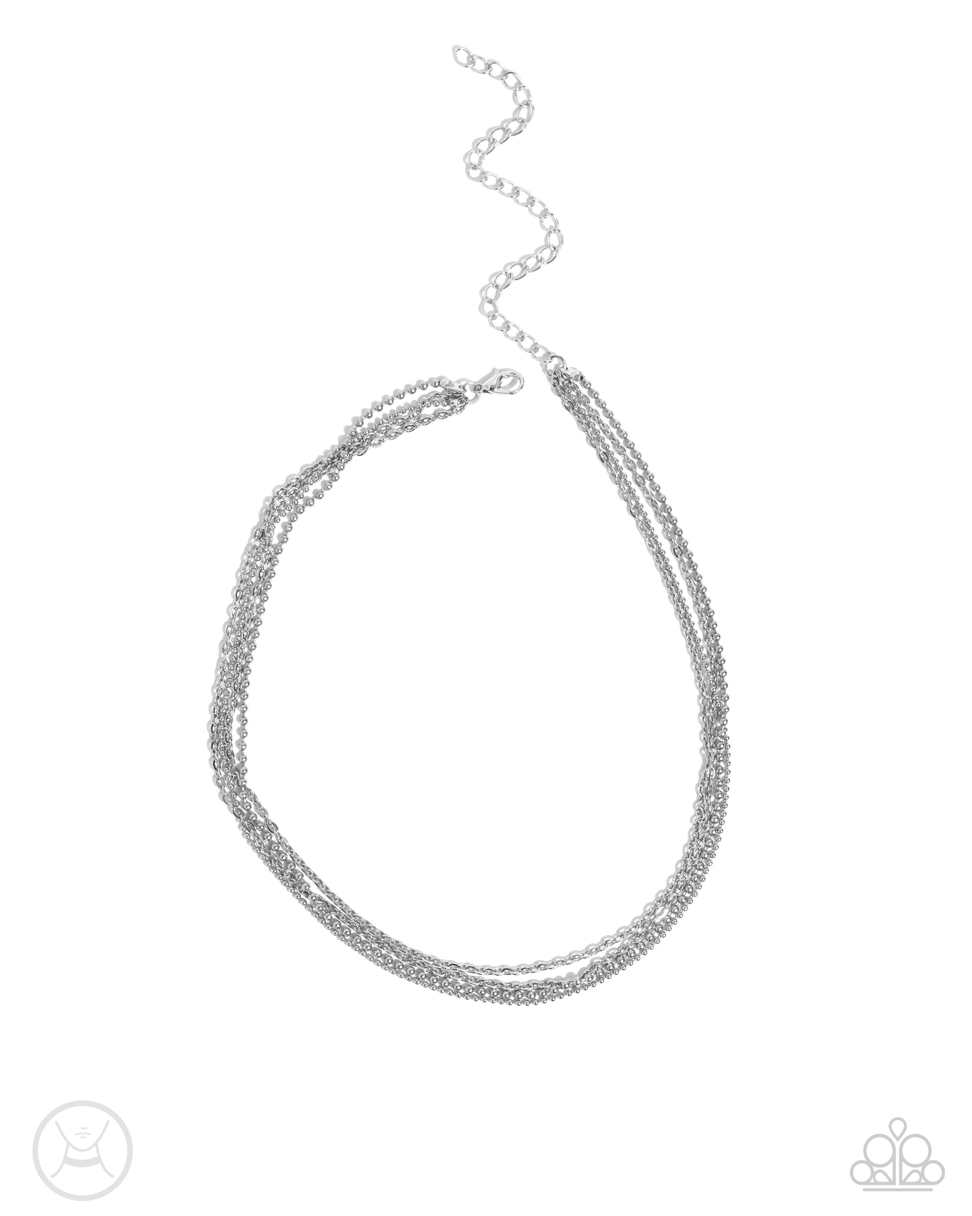 Industrial Independence Silver Necklace - Jewelry by Bretta