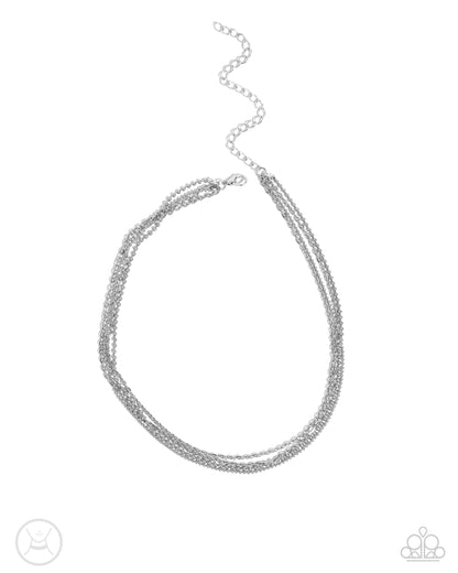 Industrial Independence Silver Necklace - Jewelry by Bretta