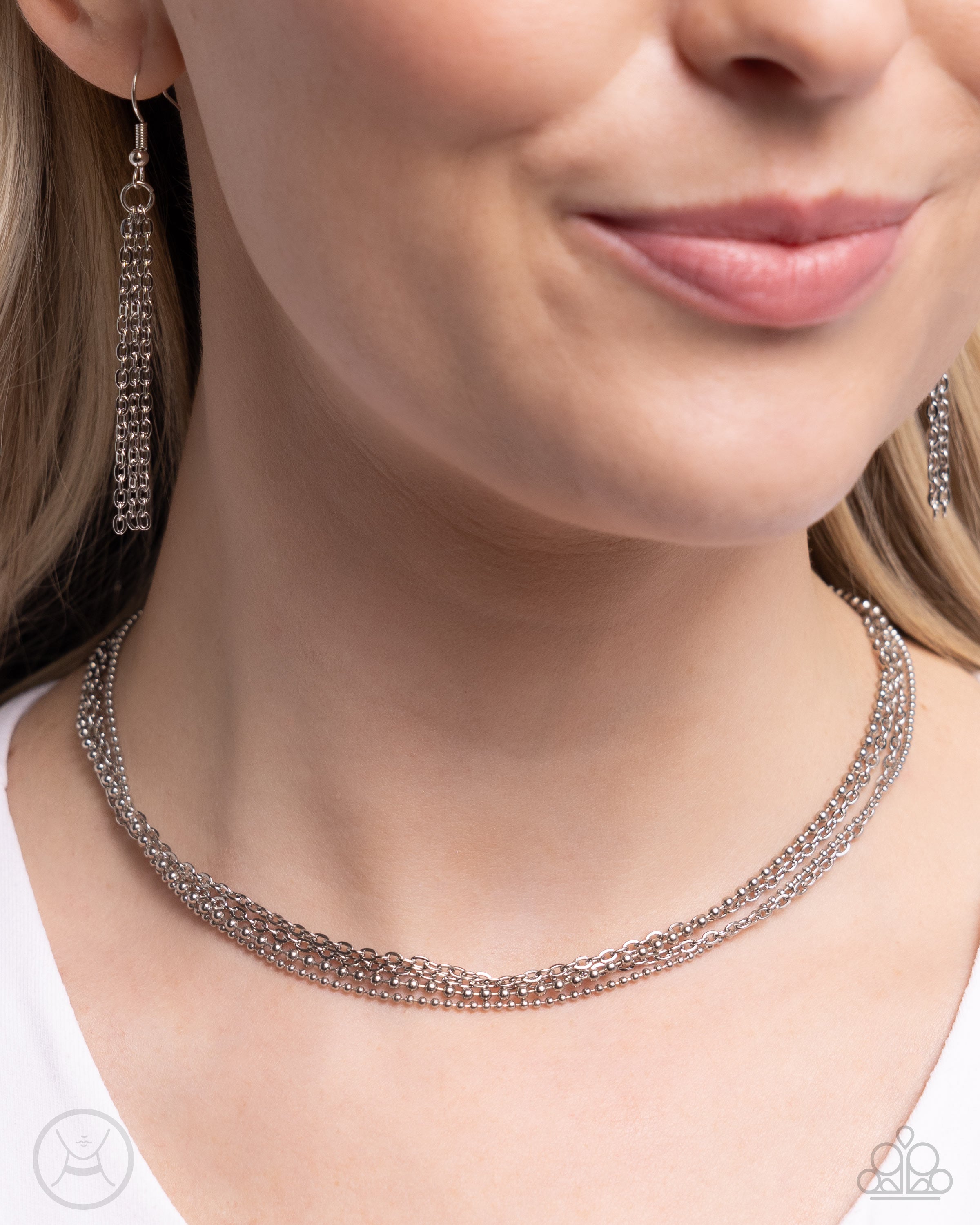 Industrial Independence Silver Necklace Jewelry by Bretta