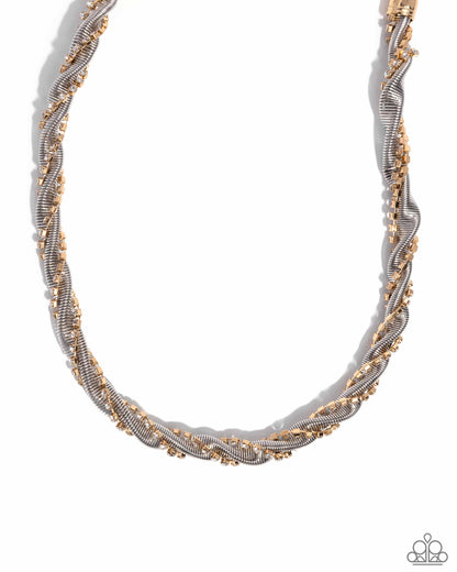Candid Coils Multi Necklace and Bracelet Set - Jewelry by Bretta