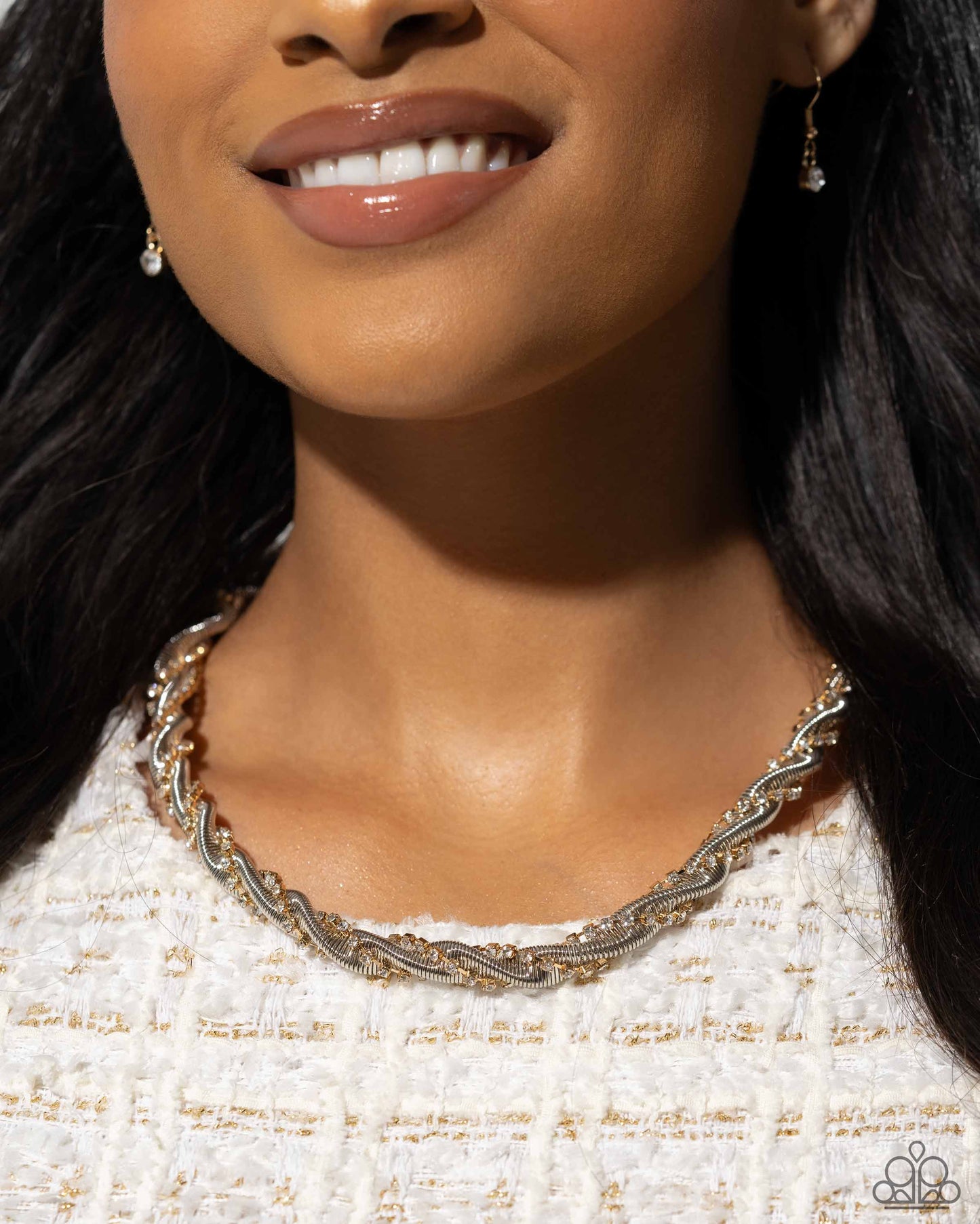 Candid Coils Multi Necklace and Bracelet Set - Jewelry by Bretta