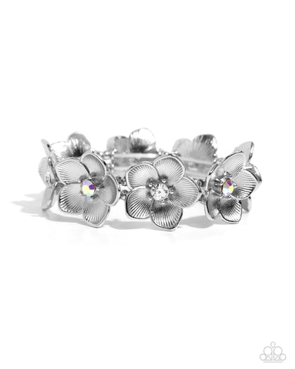 General Grandeur White Bracelet - Jewelry by Bretta
