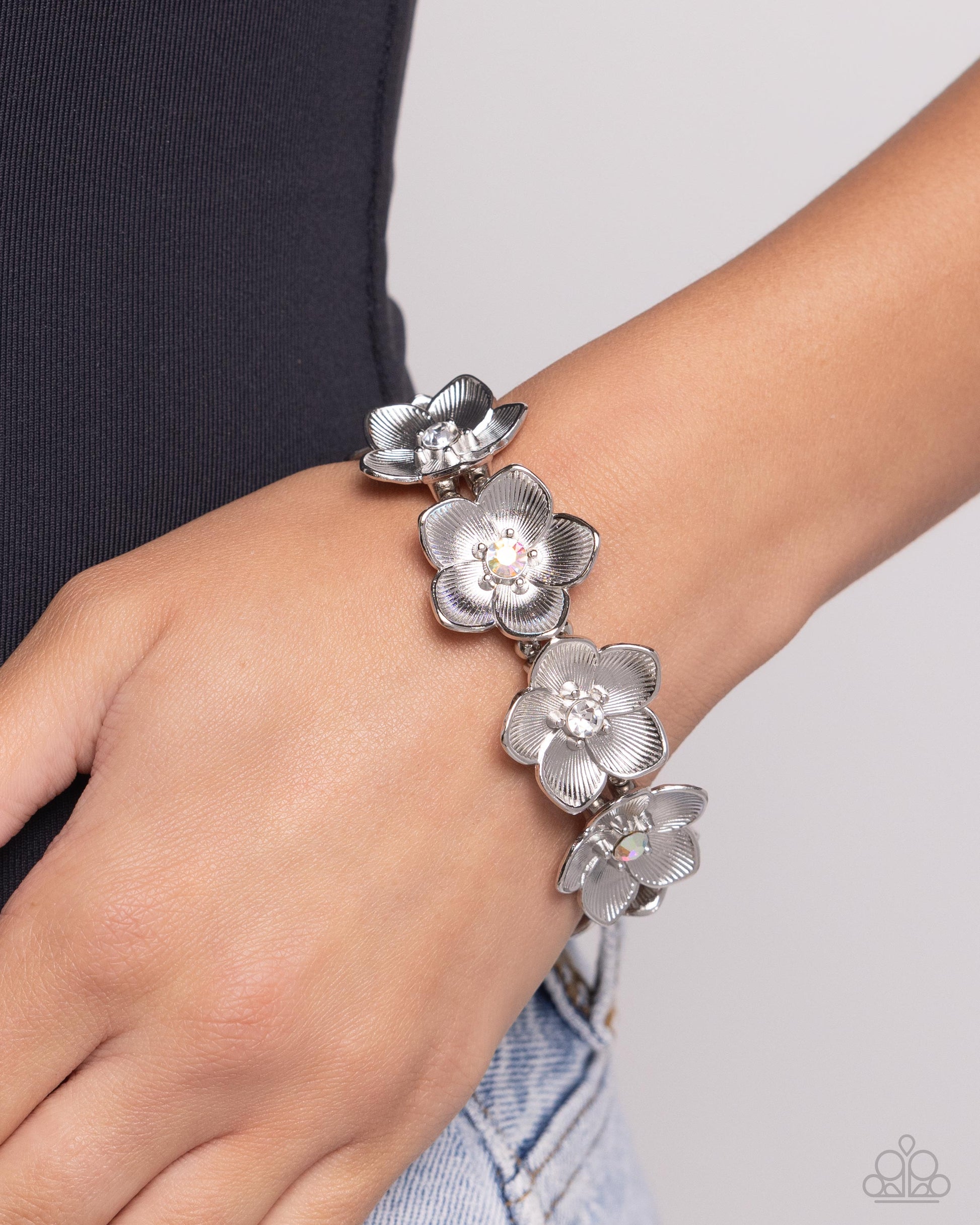 General Grandeur White Bracelet - Jewelry by Bretta