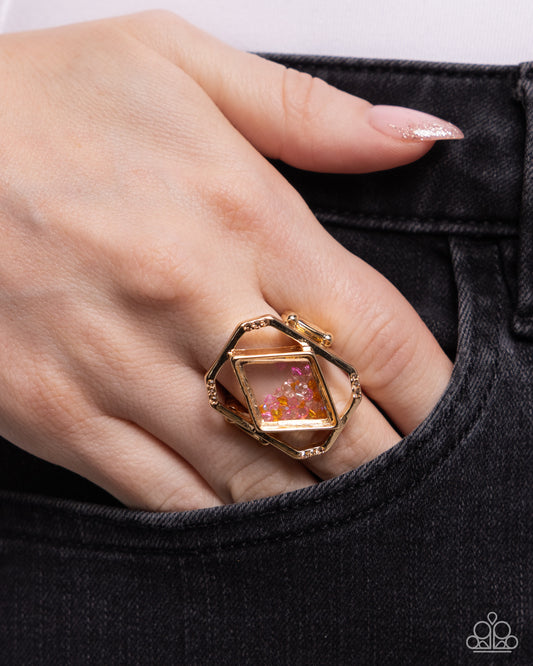 Diamond in the STUFF Gold Ring - Jewelry by Bretta
