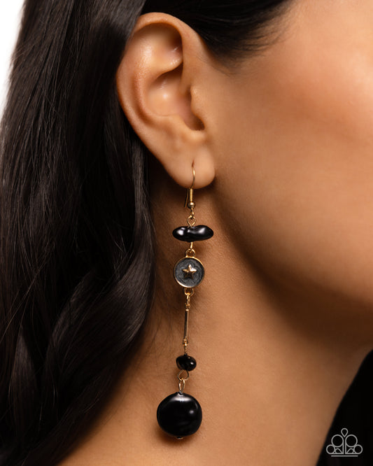 Blissful Balance Black Earrings - Jewelry by Bretta