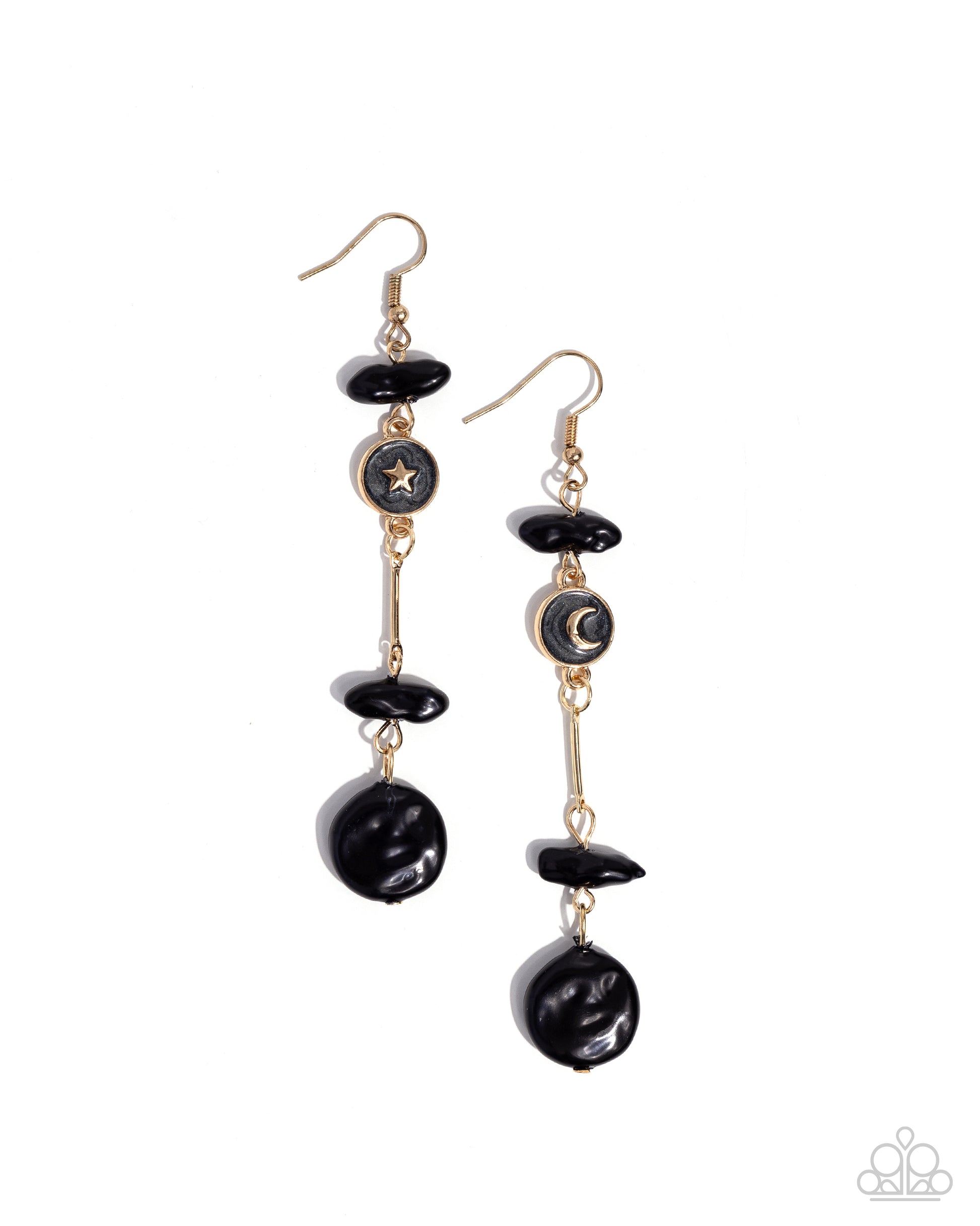 Blissful Balance Black Earrings - Jewelry by Bretta