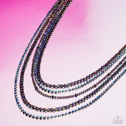 Dangerously Demure Multi Necklace - Jewelry by Bretta