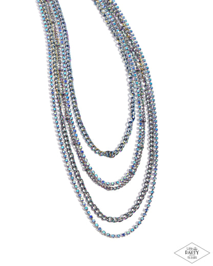 Dangerously Demure Multi Necklace - Jewelry by Bretta