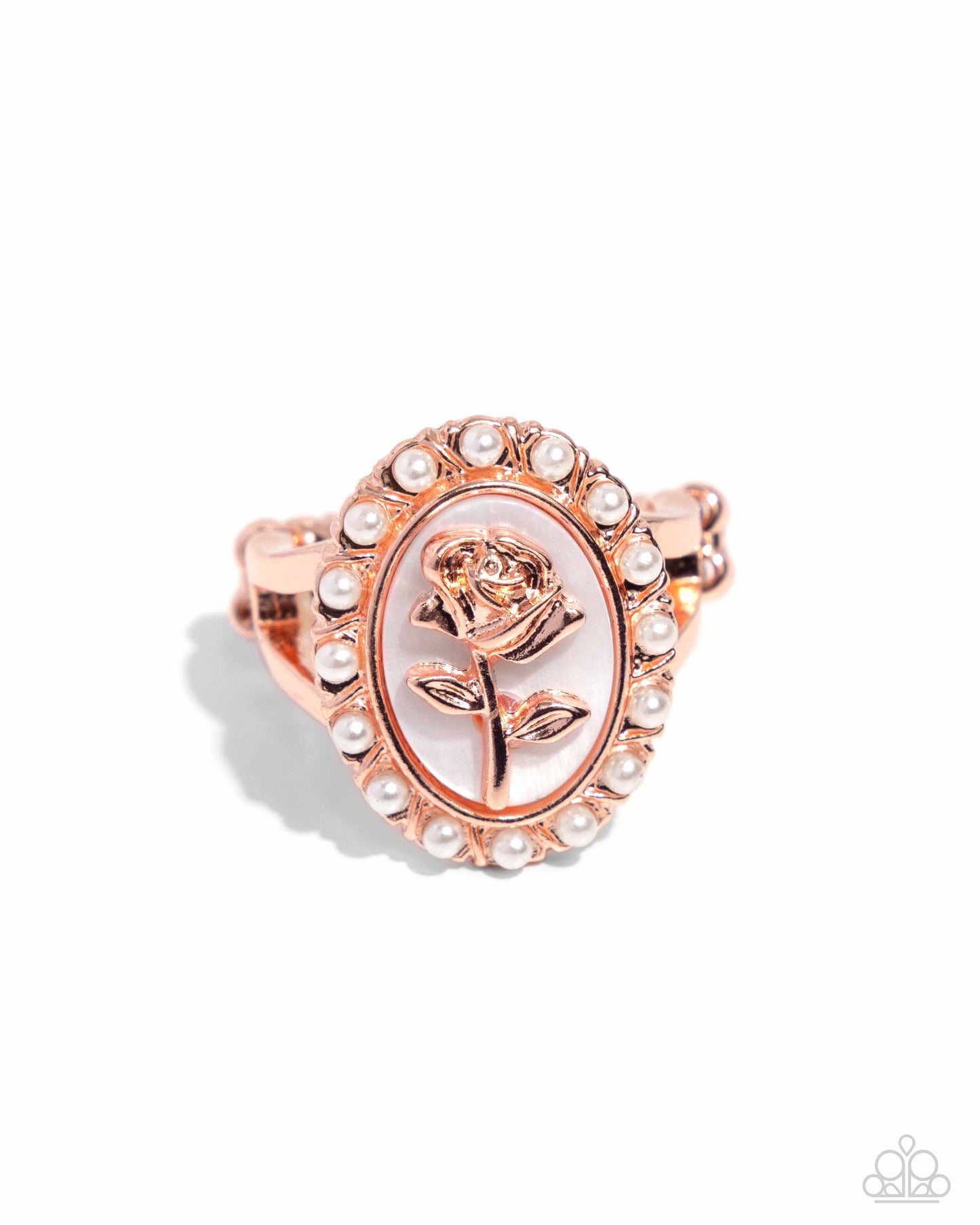 Rosy Reminder Copper Ring 