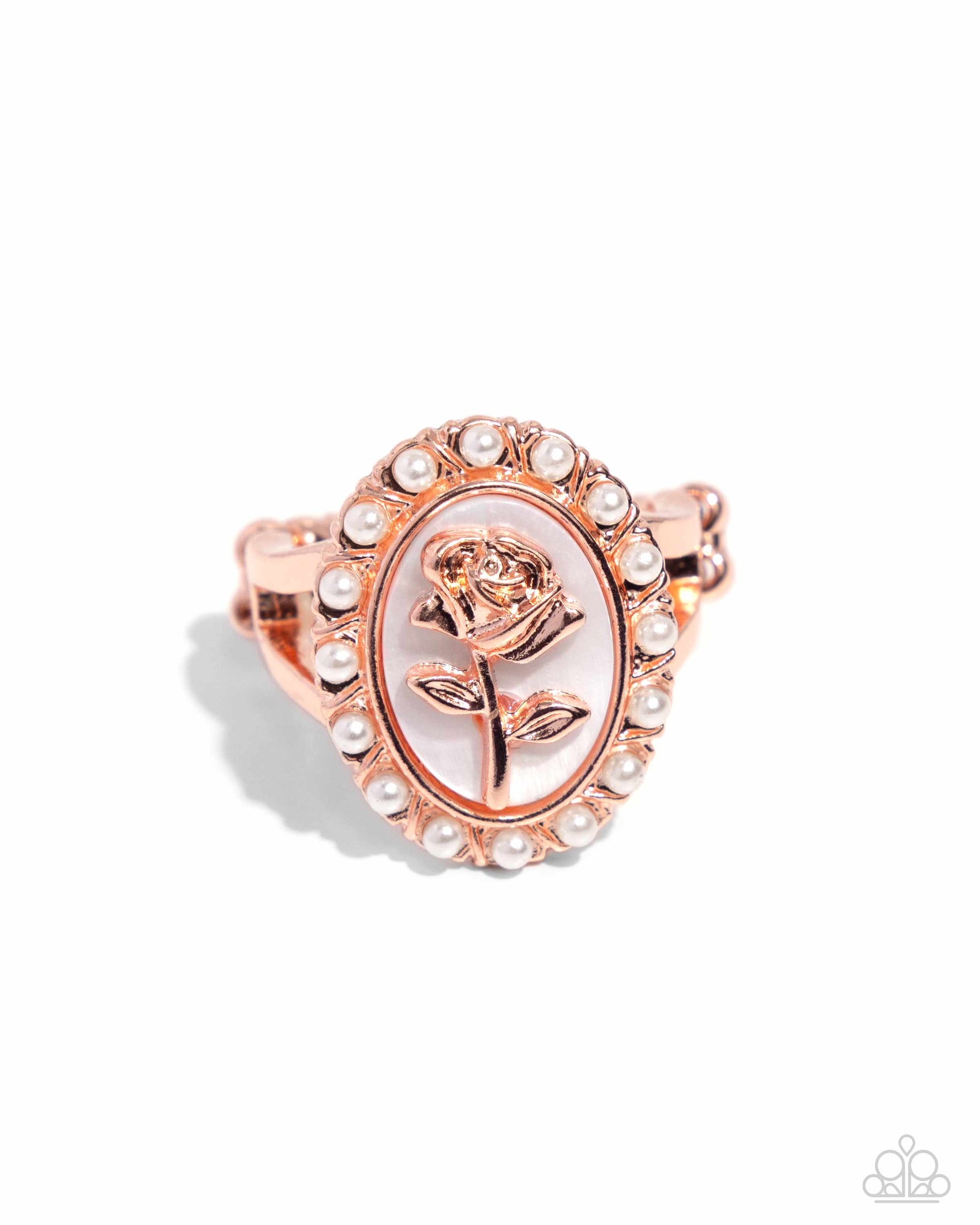 Rosy Reminder Copper Ring 