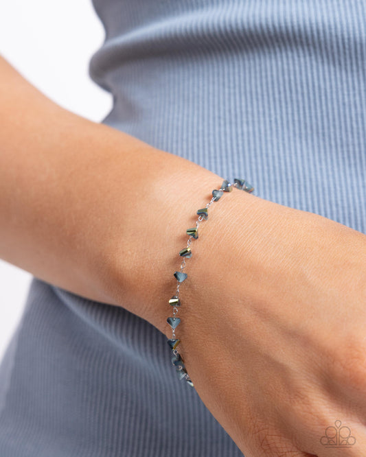 Chiseled Character Blue Bracelet - Jewelry by Bretta