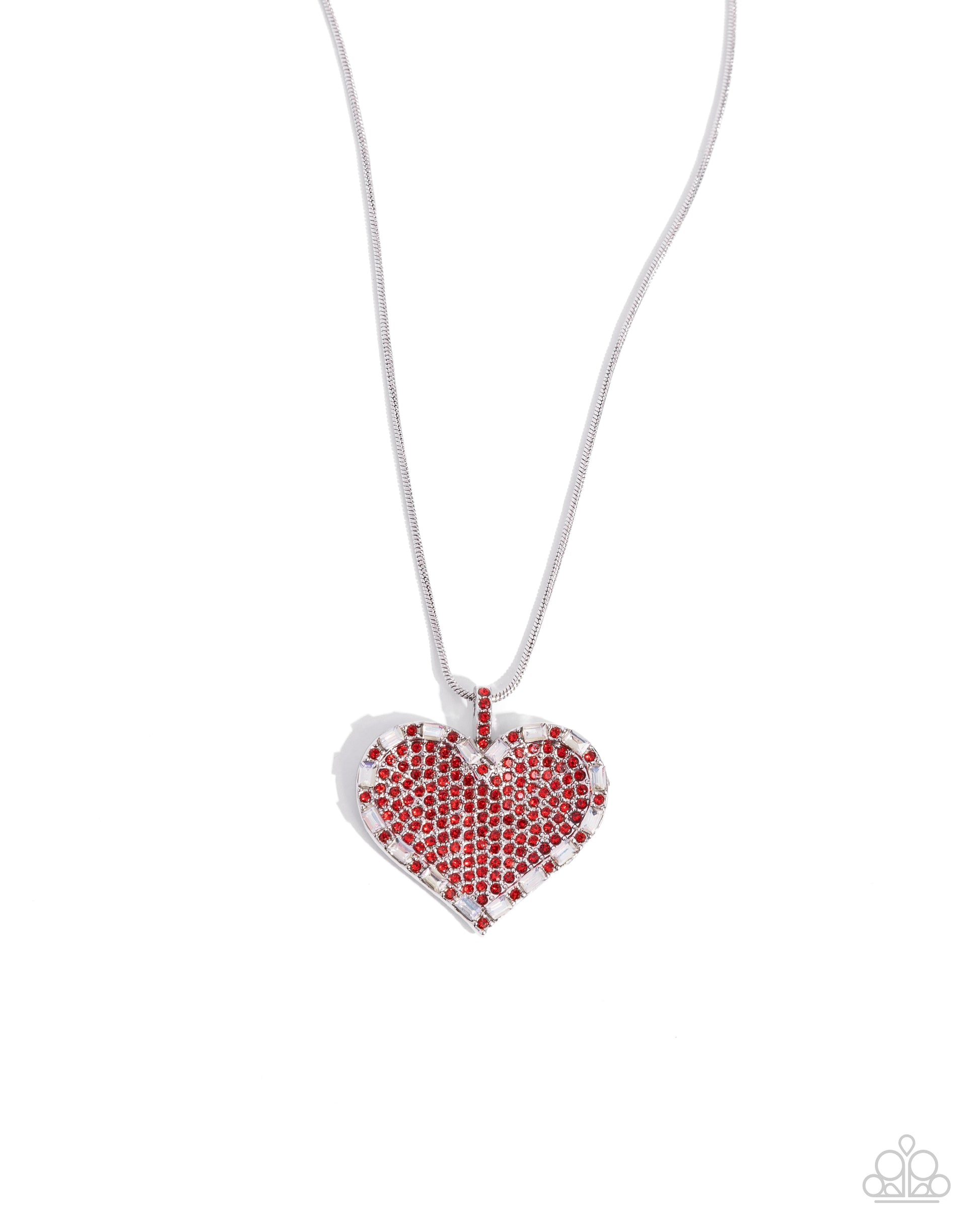 Affectionate Advance Red Heart Necklace - Jewelry by Bretta