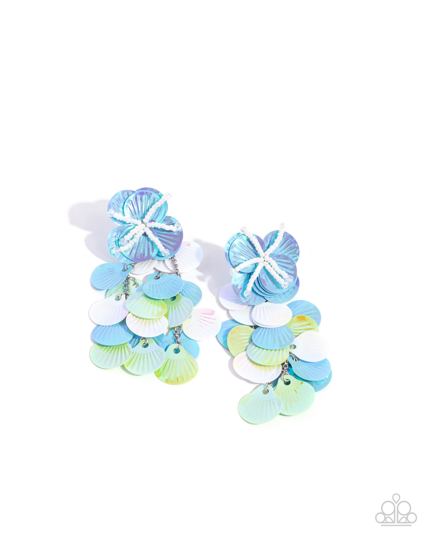 Under the Waves Blue Earrings - Jewelry by Bretta