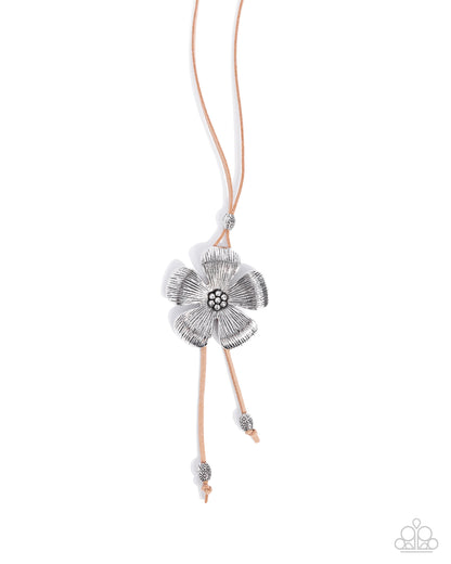 Sunset Structure Brown Necklace - Jewelry by Bretta
