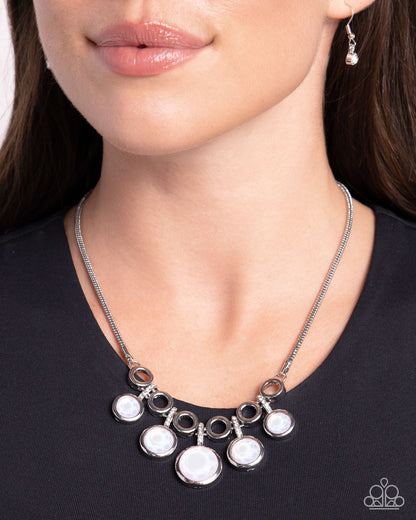 Reflective Rhapsody Pink Necklace - Jewelry by Bretta