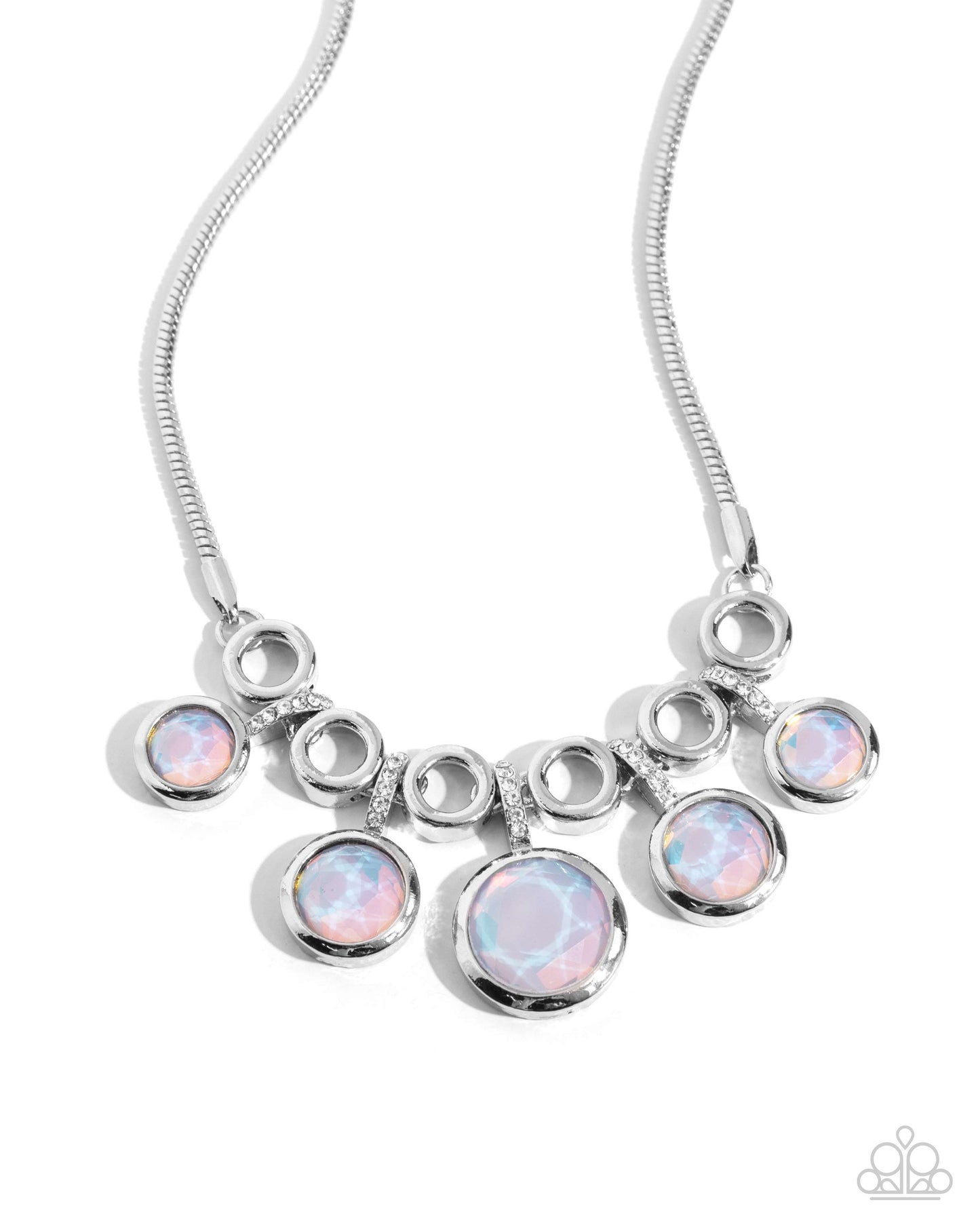 Reflective Rhapsody Silver Necklace - Jewelry by Bretta