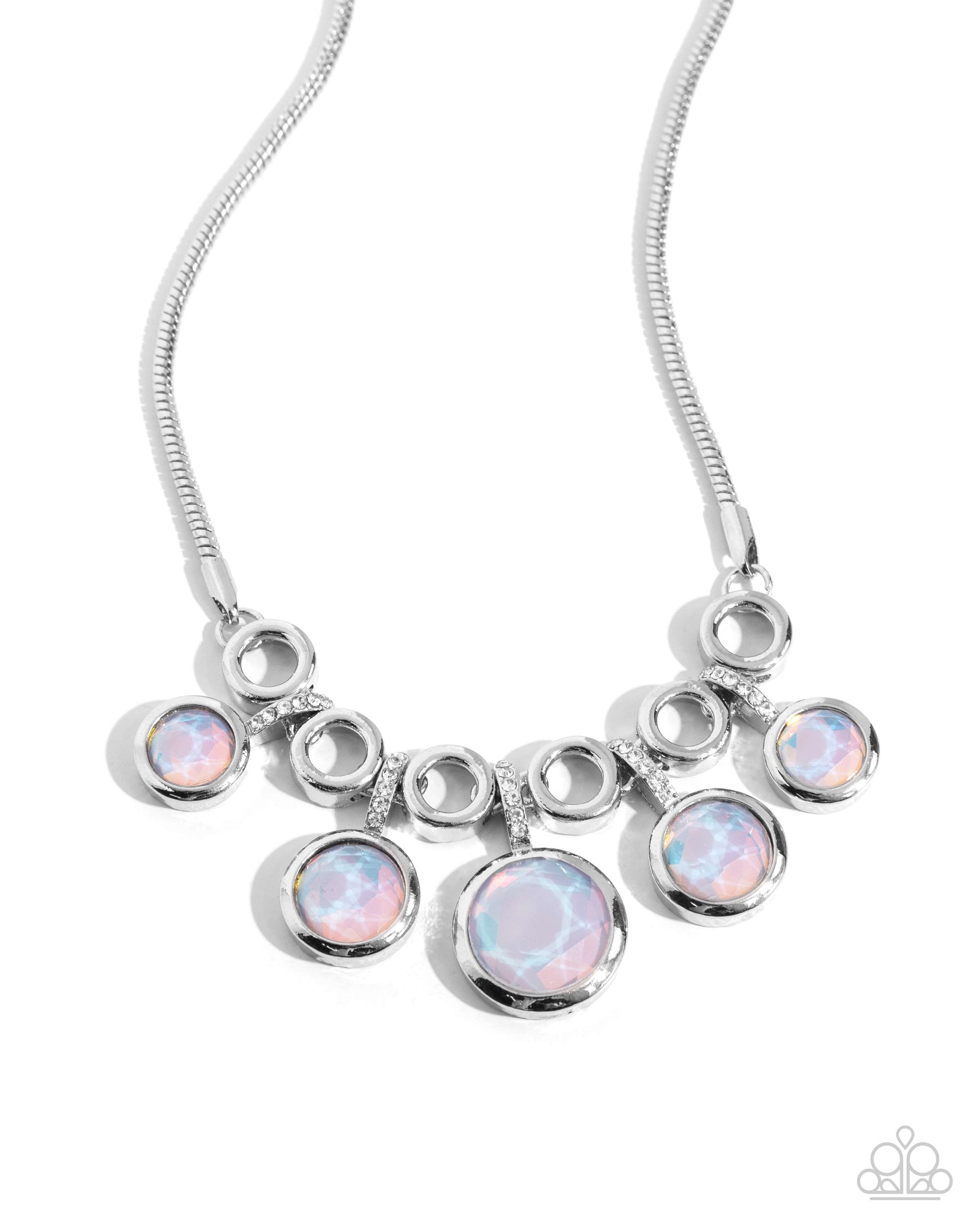 Reflective Rhapsody Silver Necklace - Jewelry by Bretta