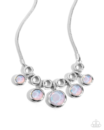 Reflective Rhapsody Silver Necklace - Jewelry by Bretta