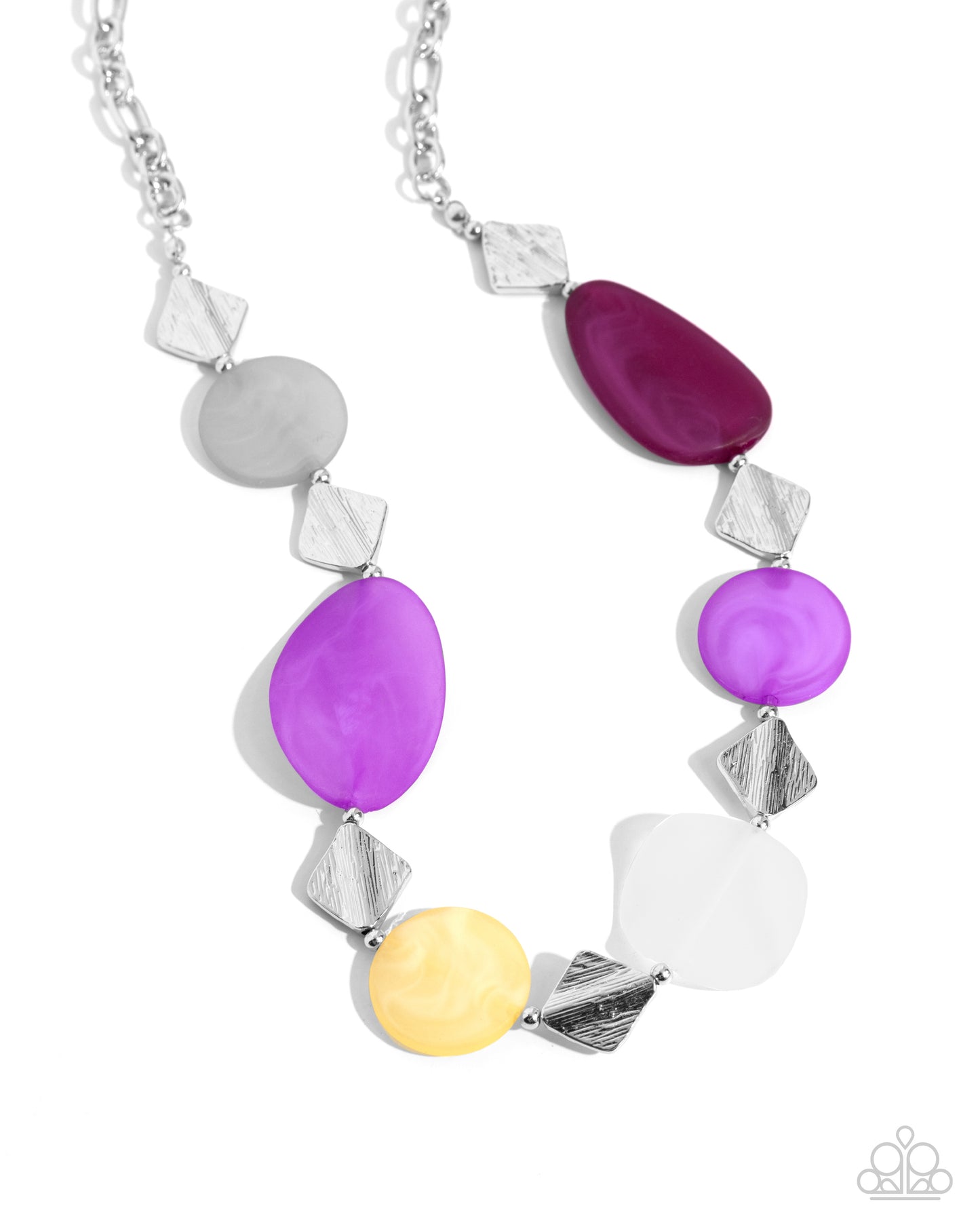 Reflective Redux Purple Necklace - Jewelry by Bretta