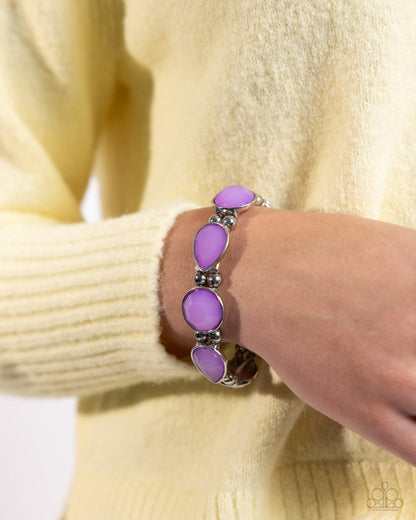 In All the BRIGHT Places Purple Bracelet - Jewelry by Bretta