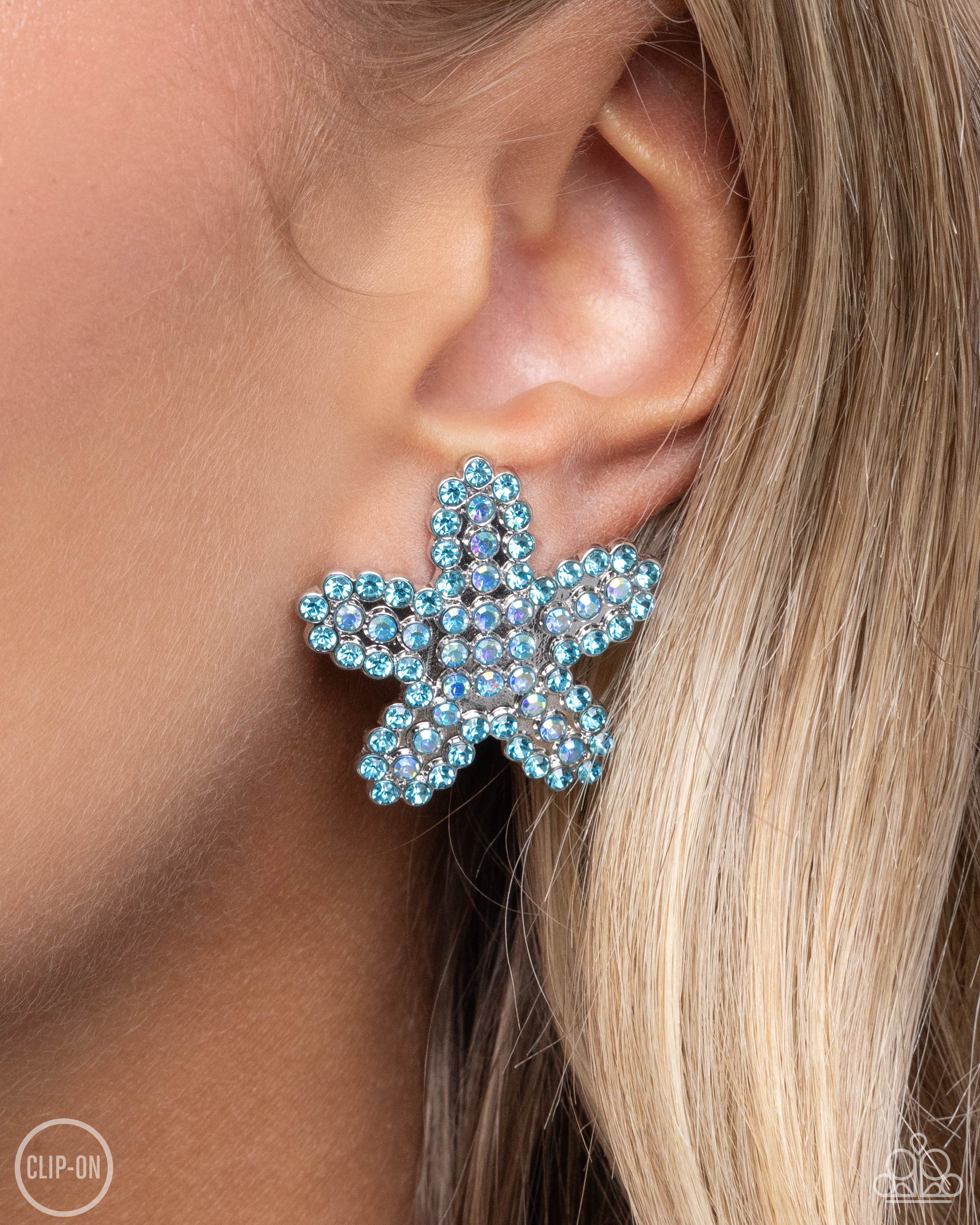 Starfish Serenade Blue Earrings Jewelry by Bretta