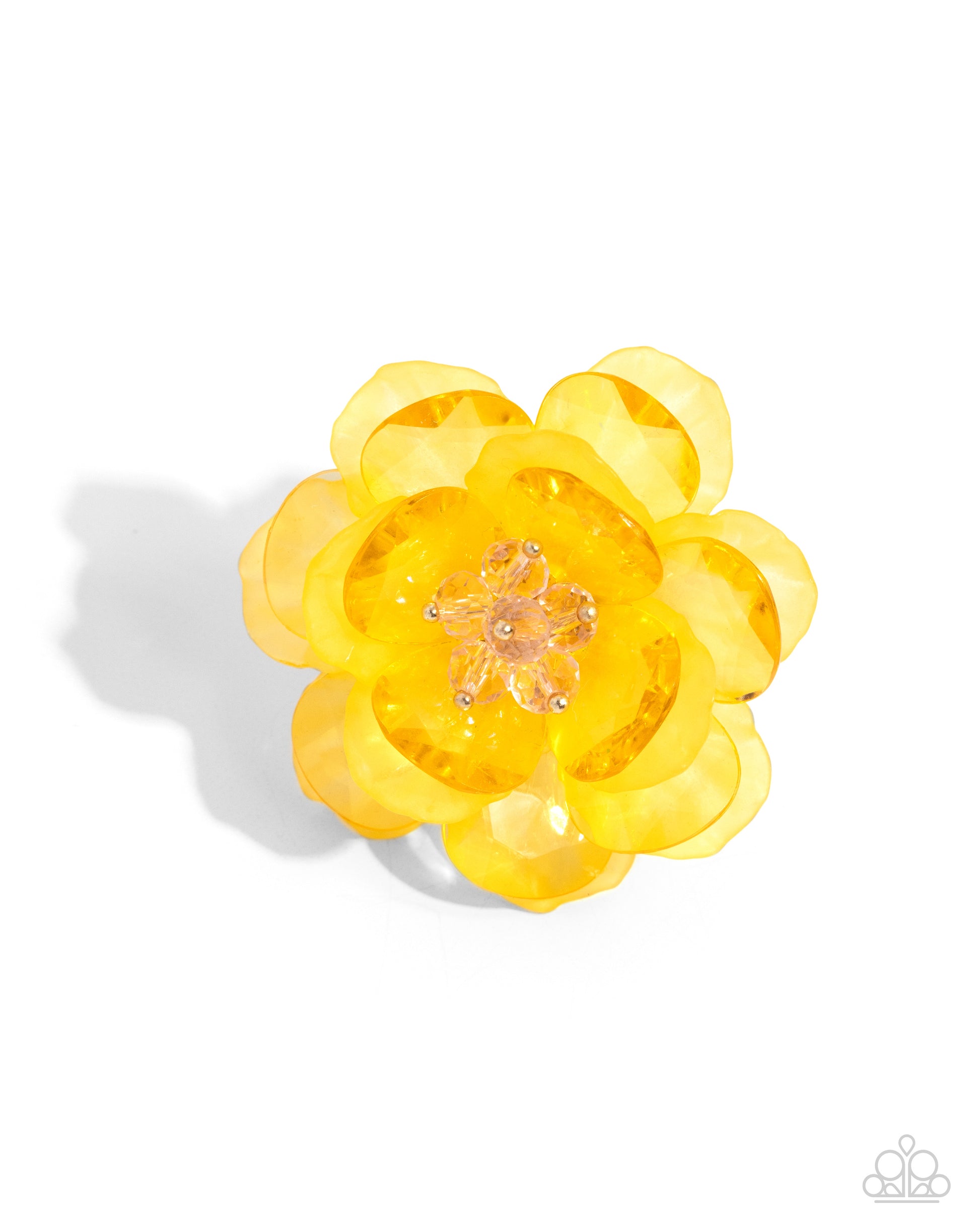 Petal Privilege Yellow Ring - Jewelry by Bretta