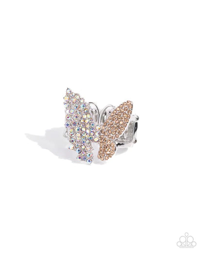 Aerial Advocate Orange Butterfly Ring - Jewelry by Bretta