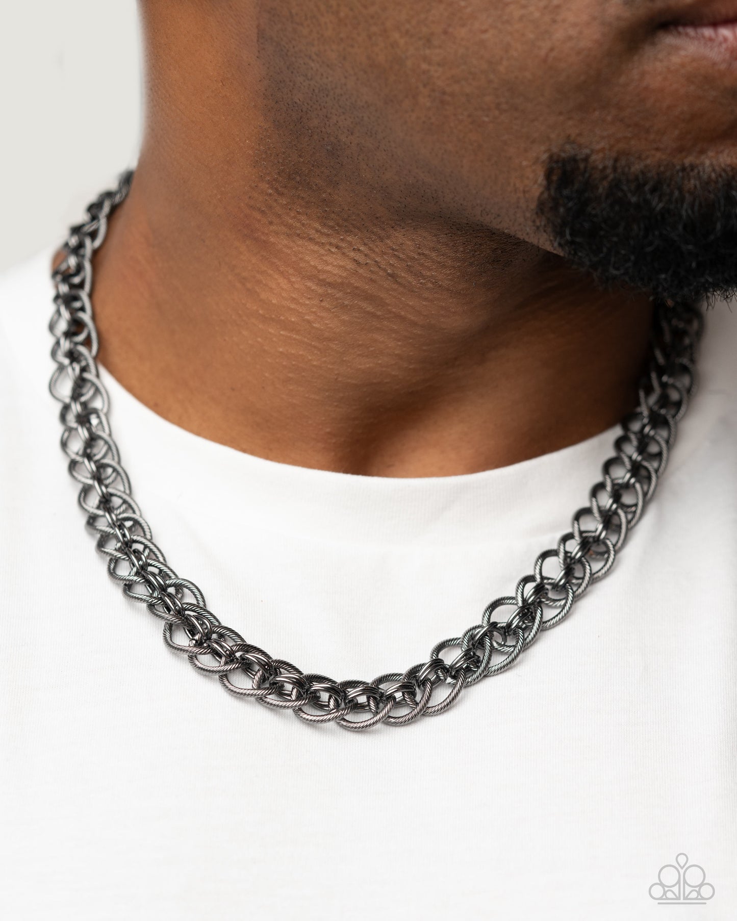 Coiled Conviction Black Necklace - Jewelry by Bretta