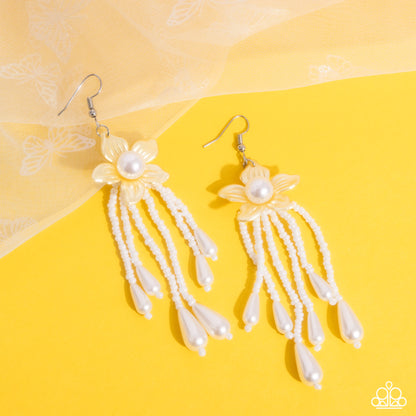 Prom Personality Yellow Earrings - Jewelry by Bretta 