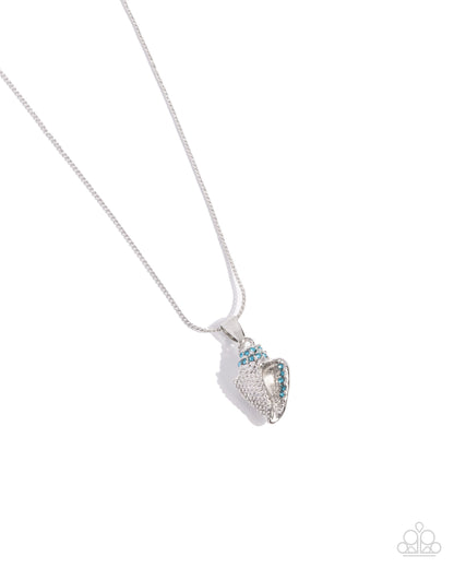Conch Confidence Blue Necklace - Jewelry by Bretta