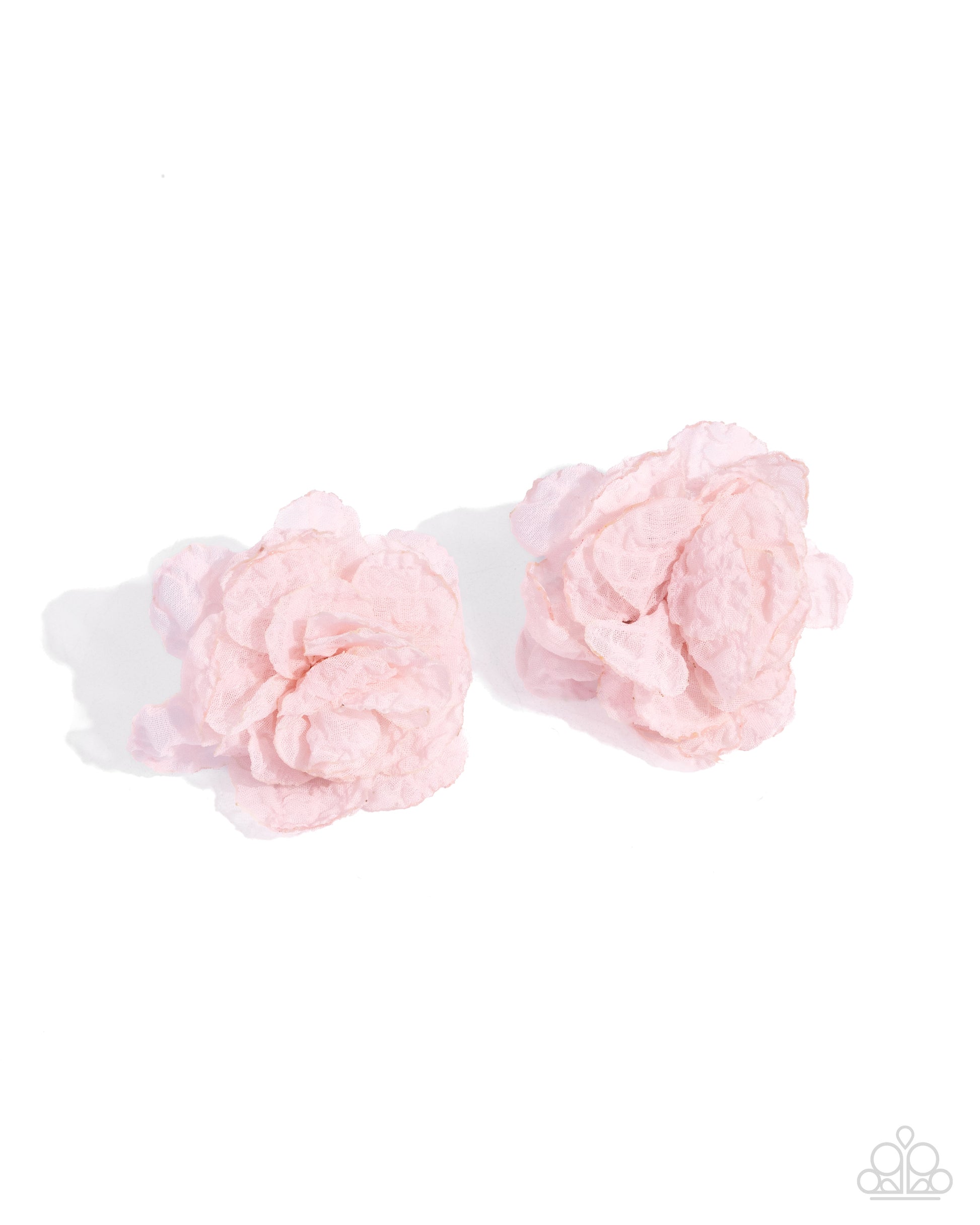 Tulle Twist Pink Earrings - Jewelry by Bretta