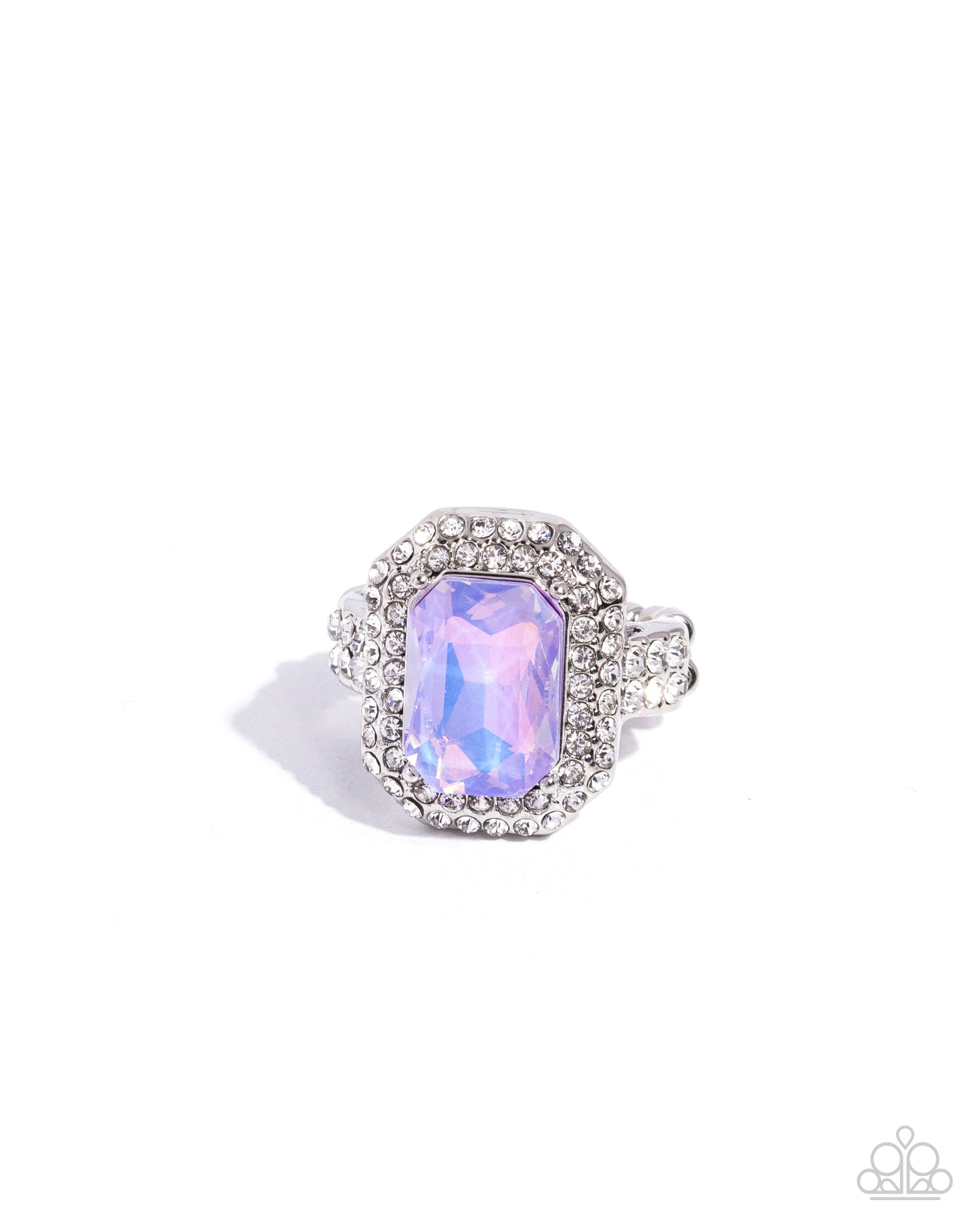 Faceted Fidelity Purple Ring - Jewelry by Bretta