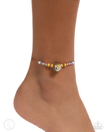 Break the SHELL Multi Anklet - Jewelry by Bretta