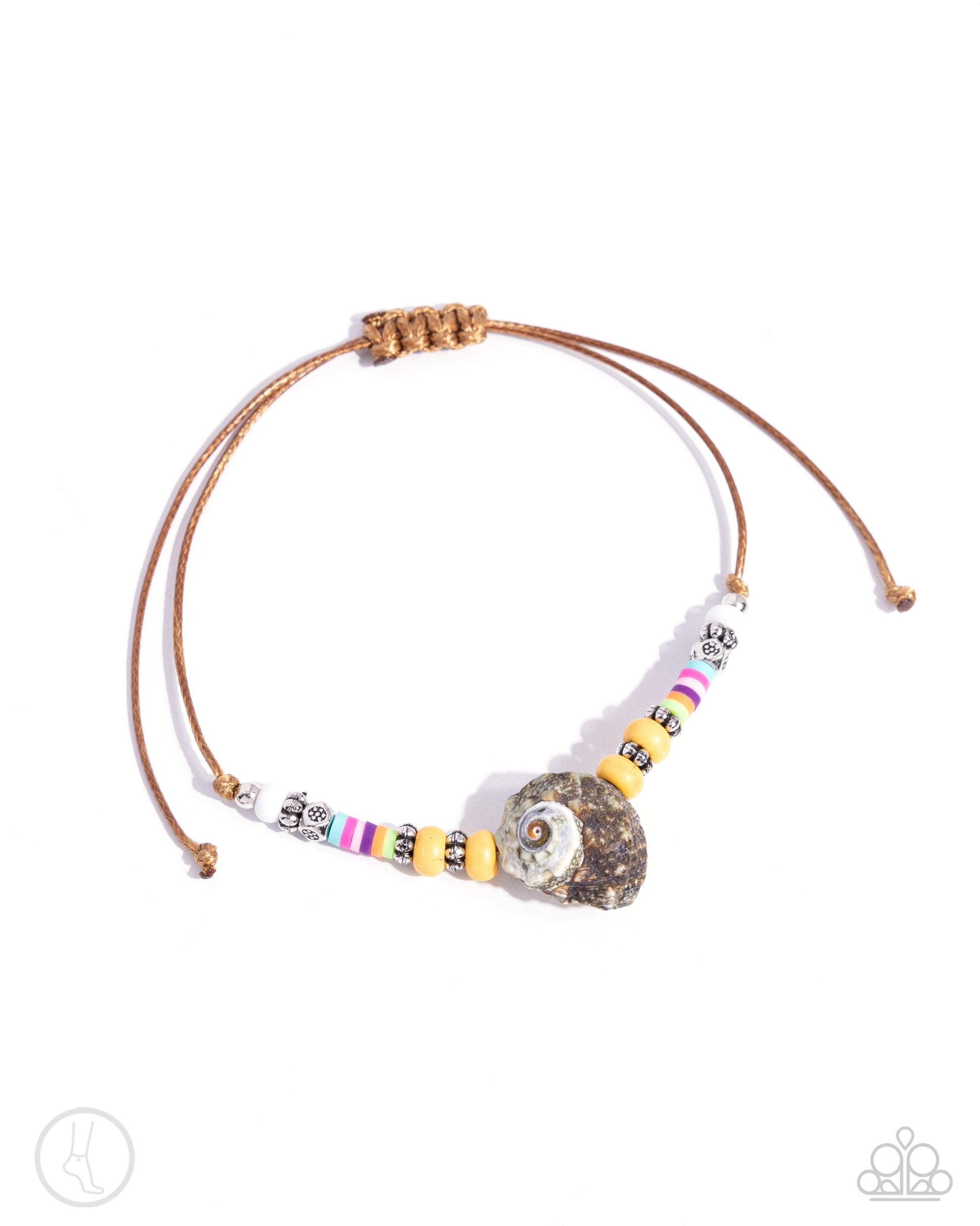 Break the SHELL Multi Anklet - Jewelry by Bretta