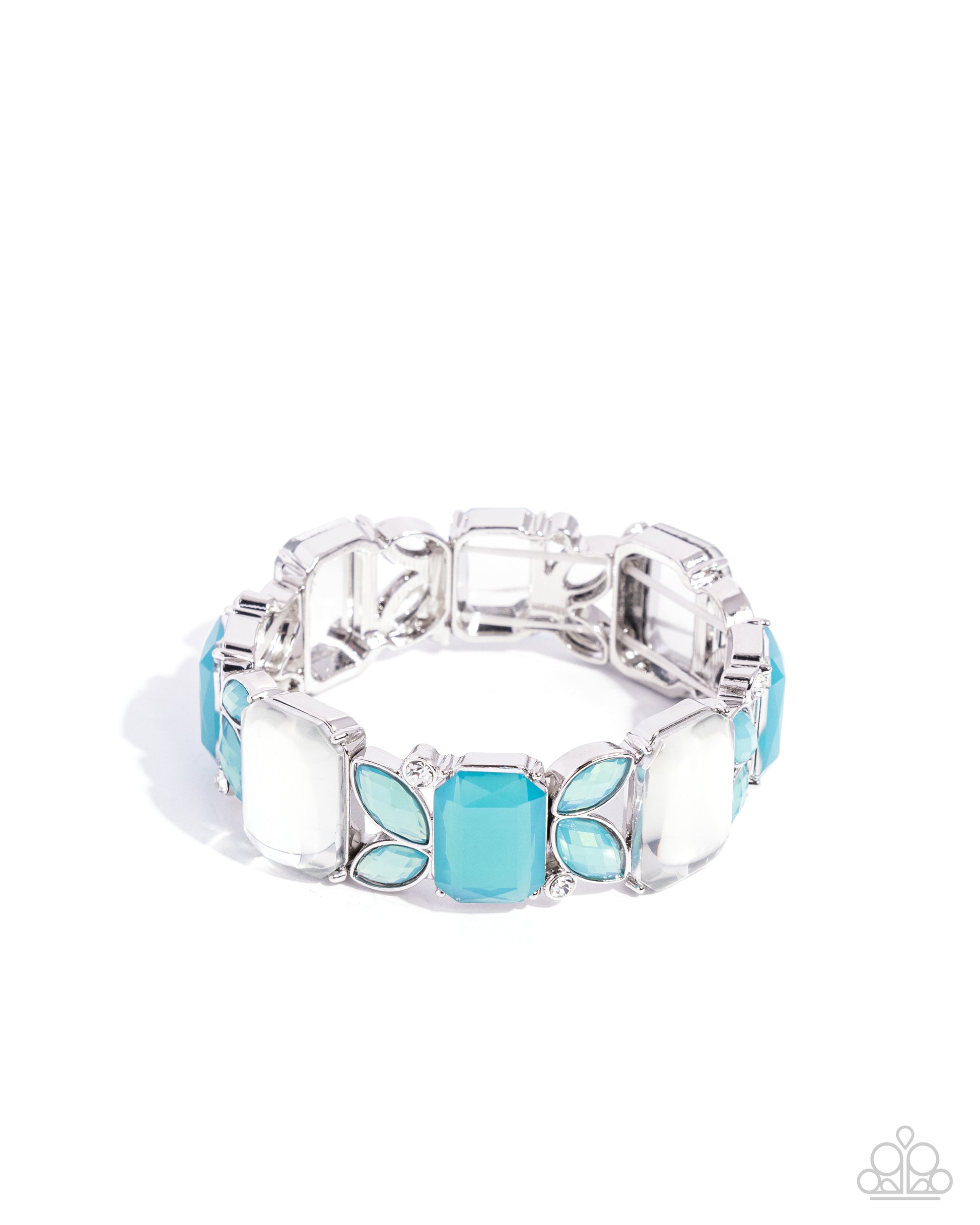 Lavish Laurels Blue Bracelet - Jewelry by Bretta