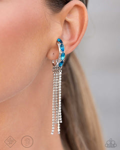 Feminine Fascination Blue Earrings - Jewelry by Bretta