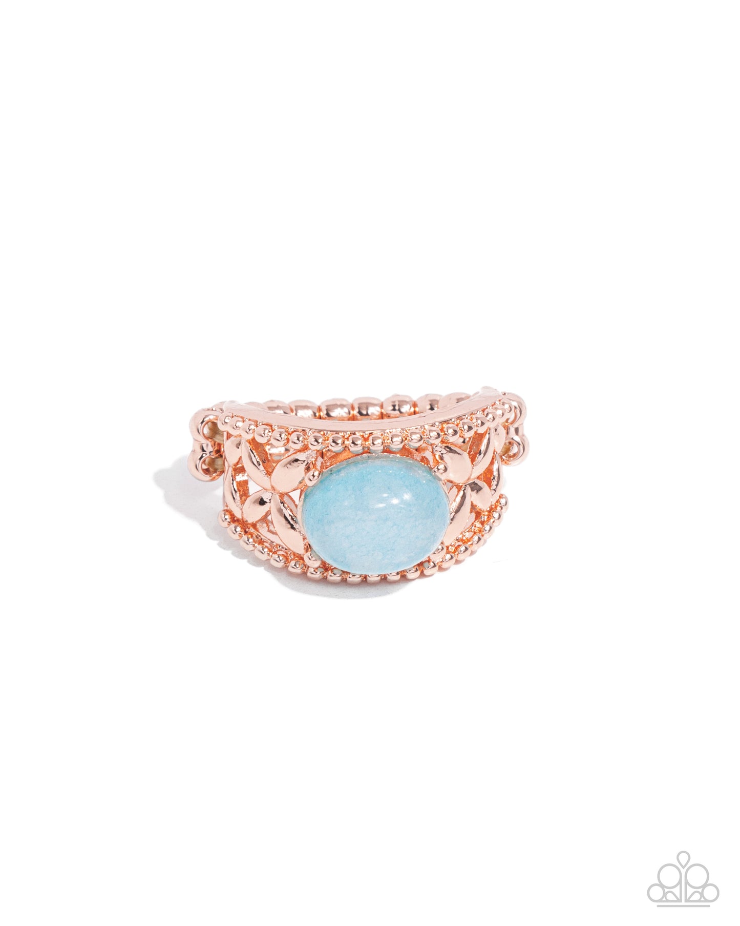 Earthy Embellishment Copper Ring - Jewelry by Bretta