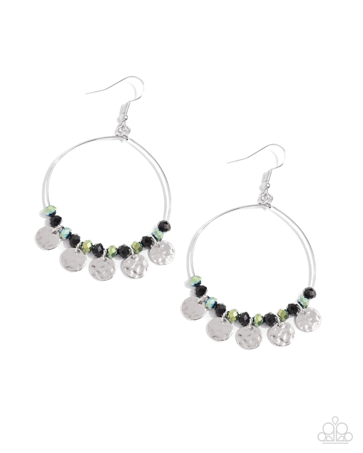 Wistful Waltz Black Earrings - Jewelry by Bretta