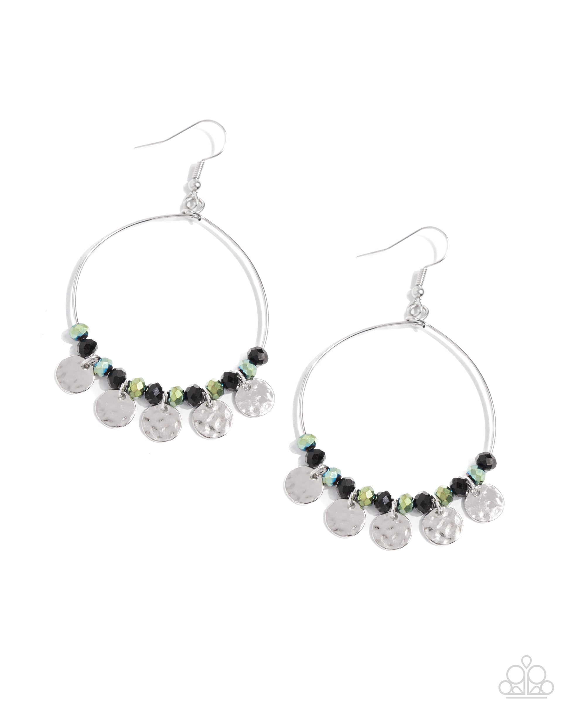 Wistful Waltz Black Earrings - Jewelry by Bretta