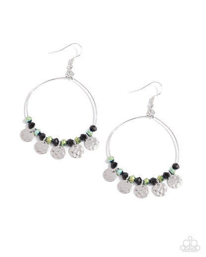 Wistful Waltz Black Earrings - Jewelry by Bretta