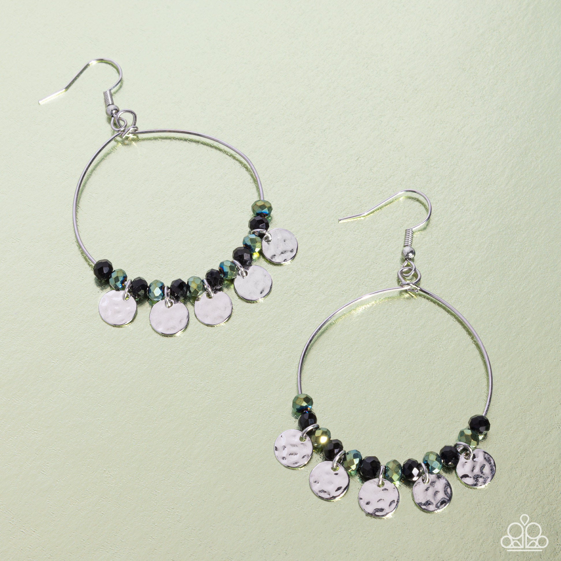 Wistful Waltz Black Earrings - Jewelry by Bretta