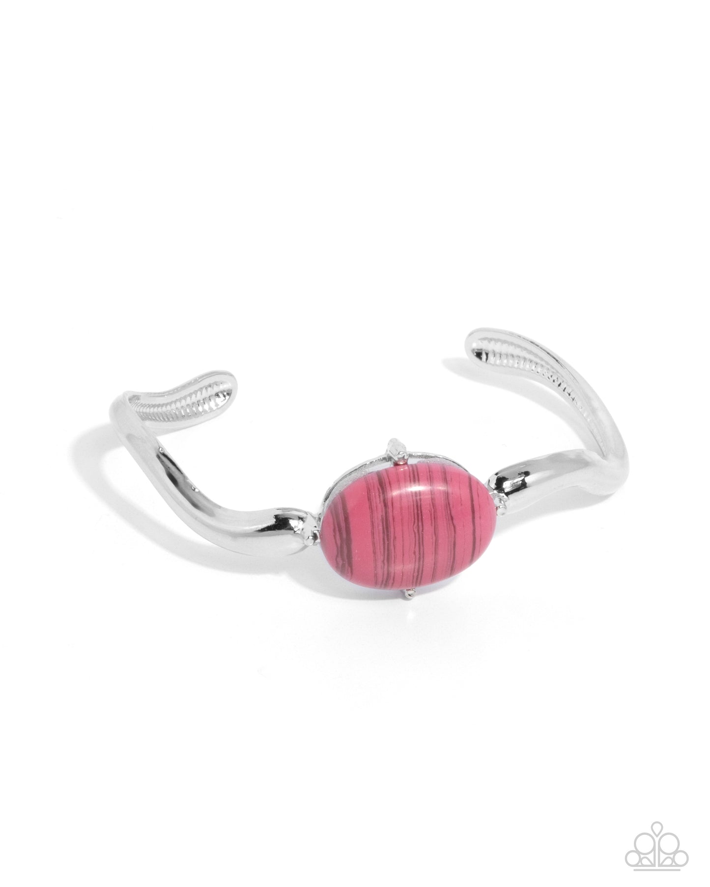 Striped Sensation Pink Bracelet - Jewelry by Bretta