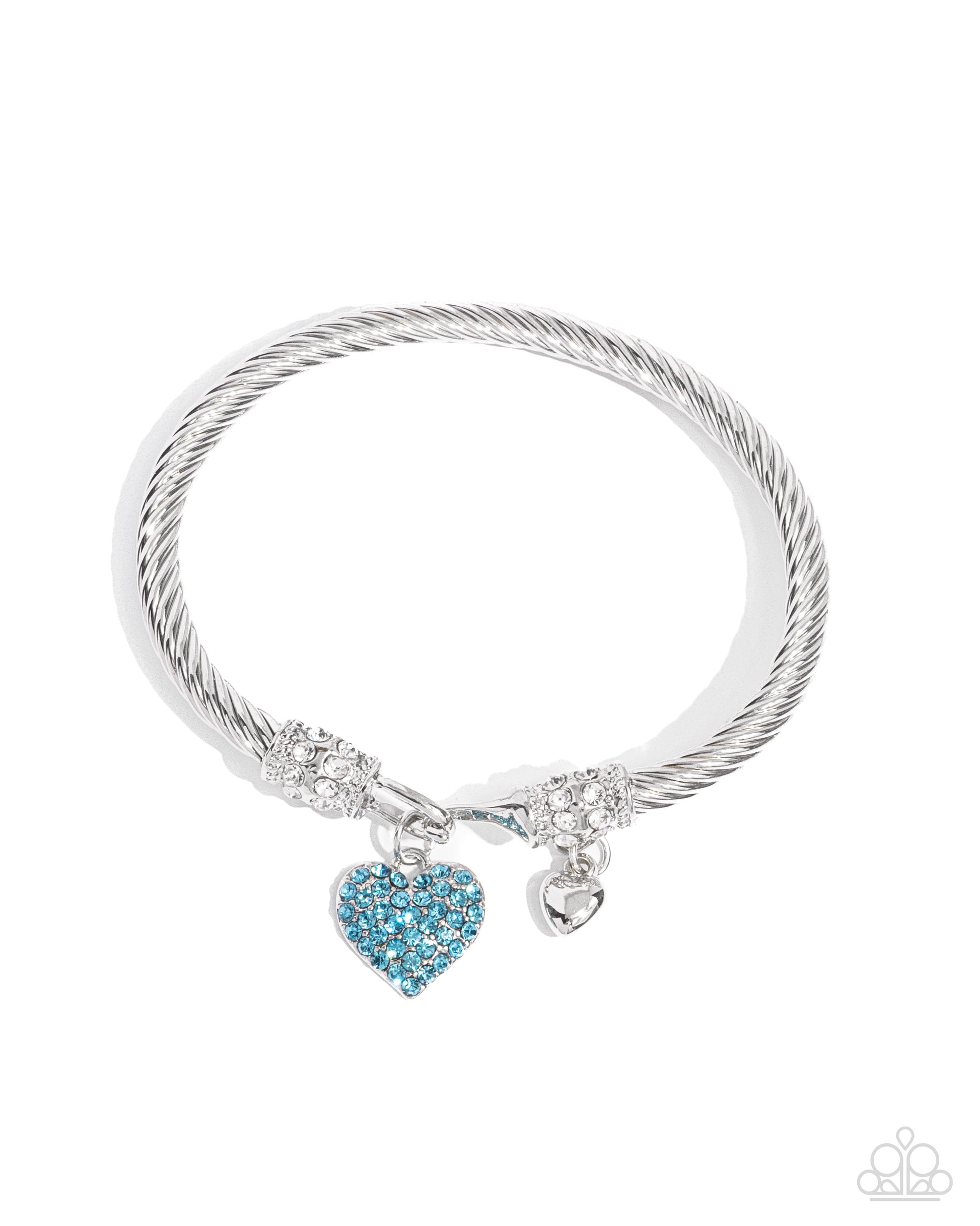 Heart Hour Blue Bracelet - Jewelry by Bretta