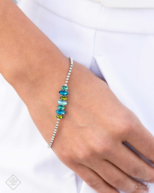 Feminine Faith Blue Bracelet - Jewelry by Bretta