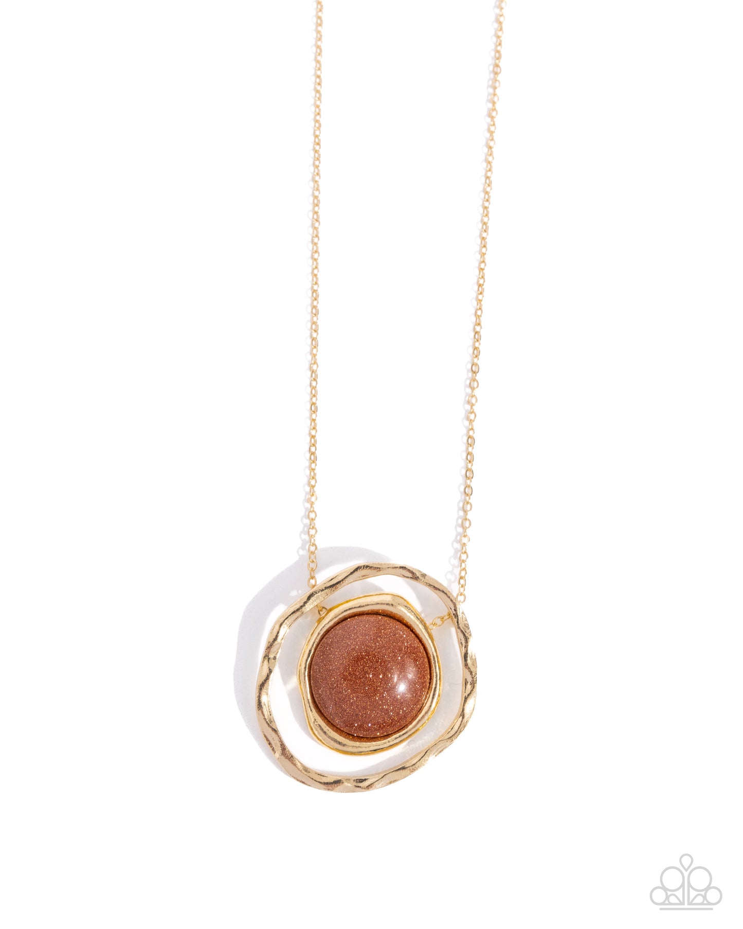 Gentle Glitter Gold Necklace - Jewelry by Bretta