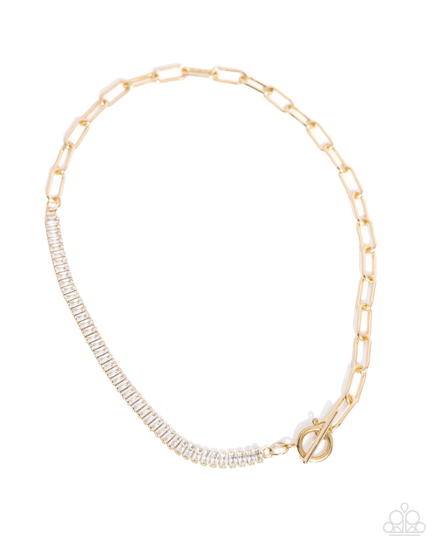 Mismatched Monarchy Gold Necklace - Jewelry by Bretta 