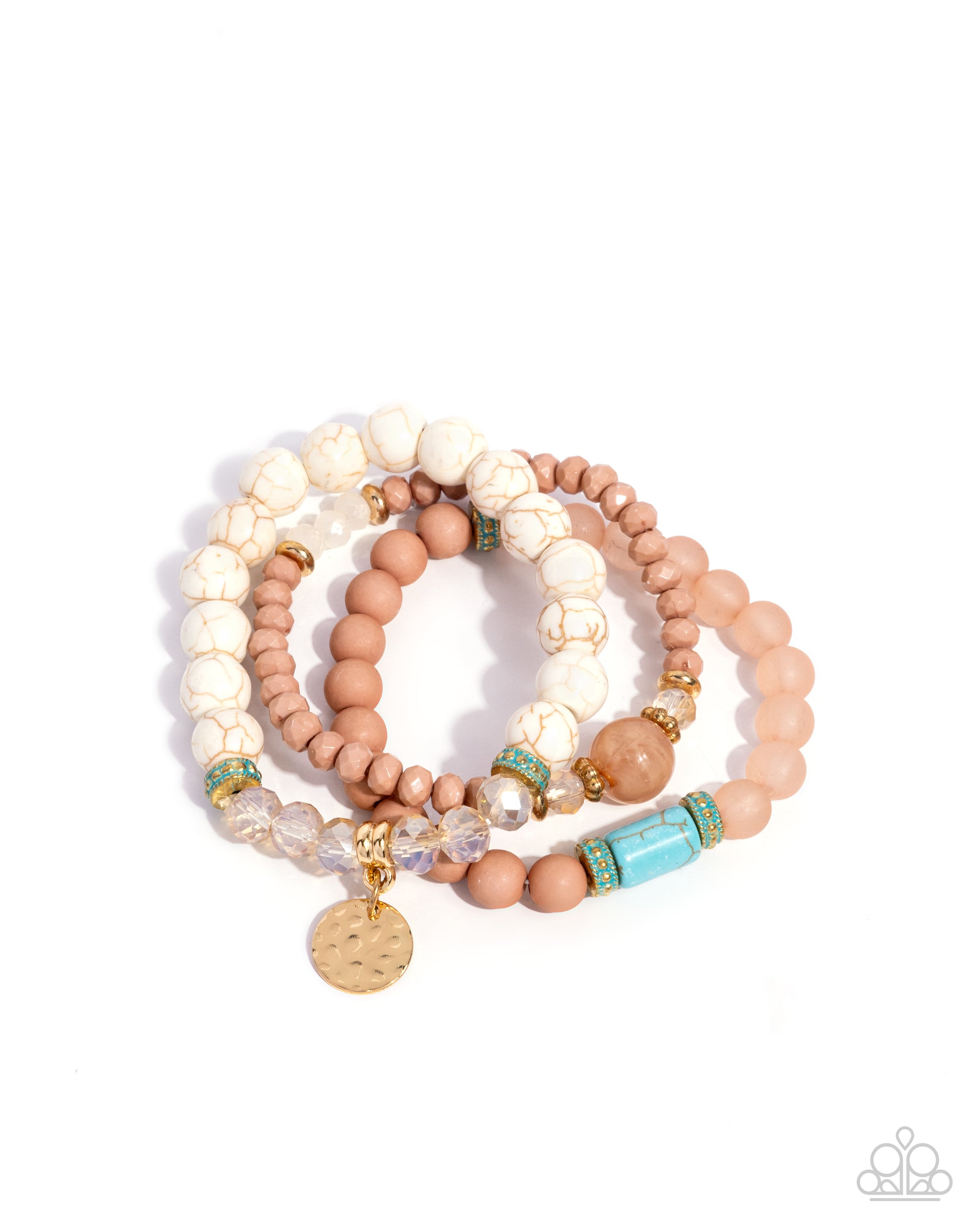 Sunset Sass White Bracelets - Jewelry by Bretta