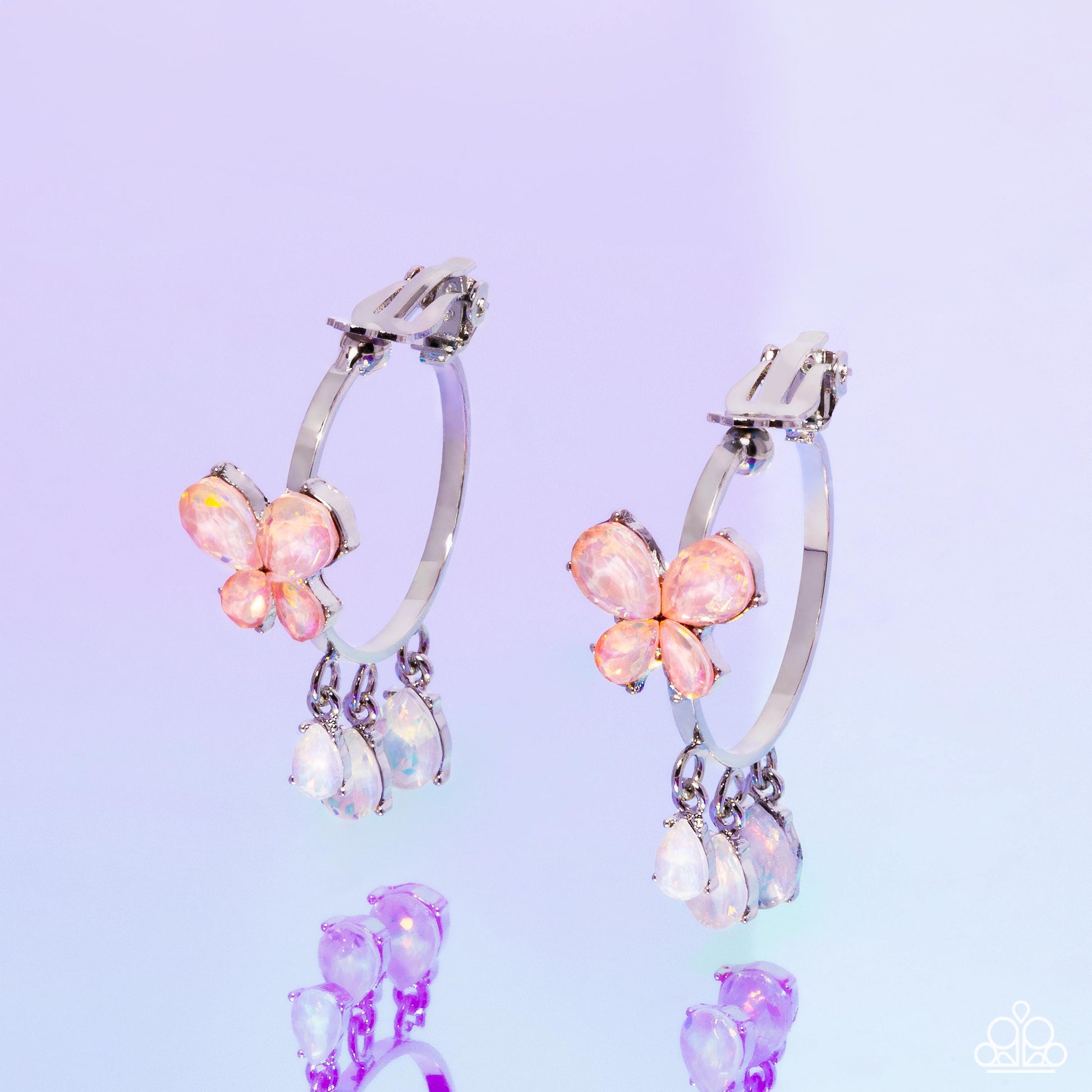 Fairy Fantasy Orange Earrings - Jewelry by Bretta